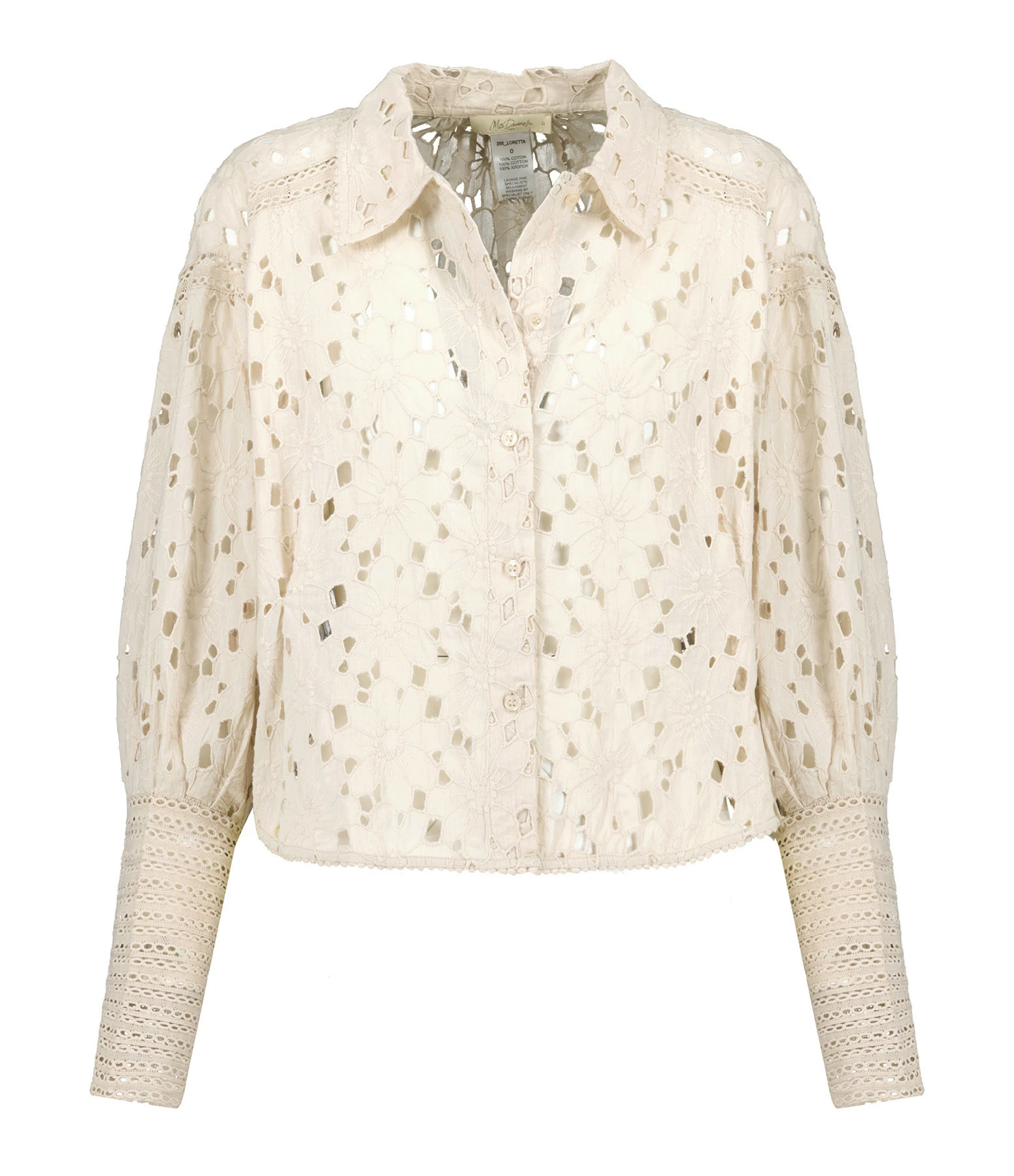 Mes Demoiselles Chemise Loretta Coton Écru