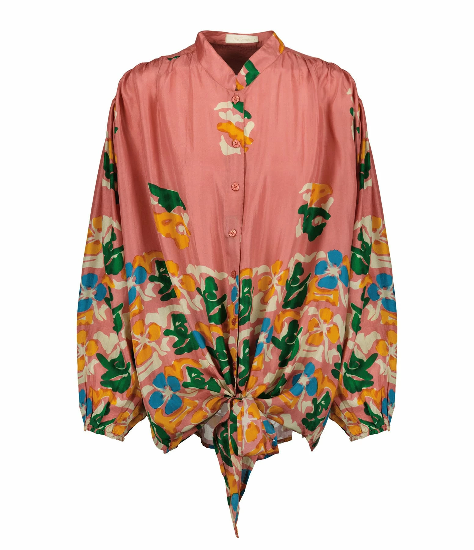 Mes Demoiselles Chemise Wappa Soie Fleur
