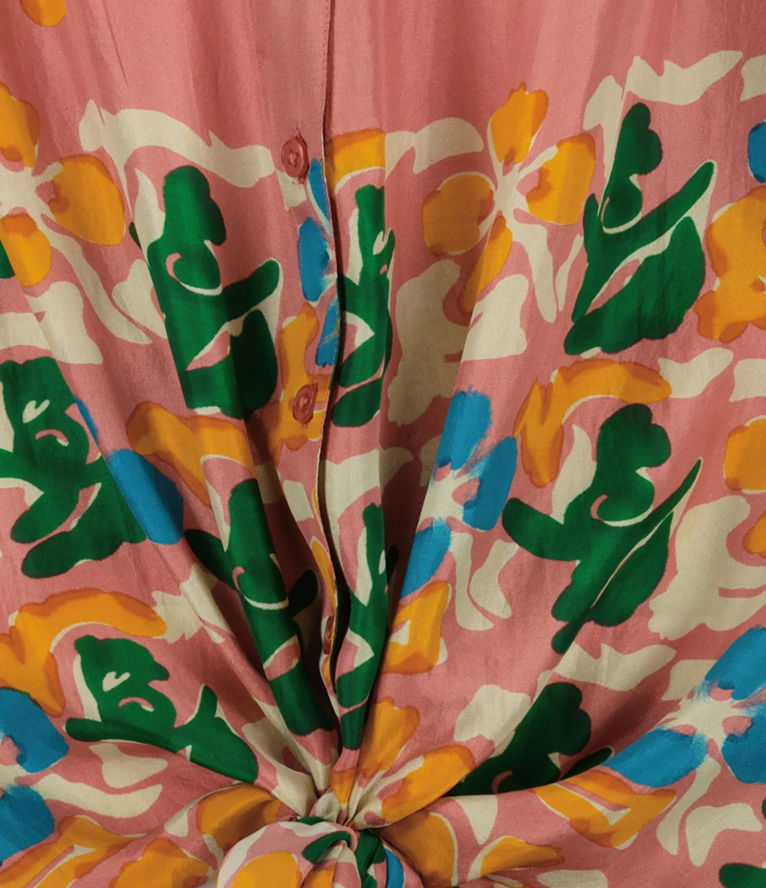 Mes Demoiselles Chemise Wappa Soie Fleur – Image 2