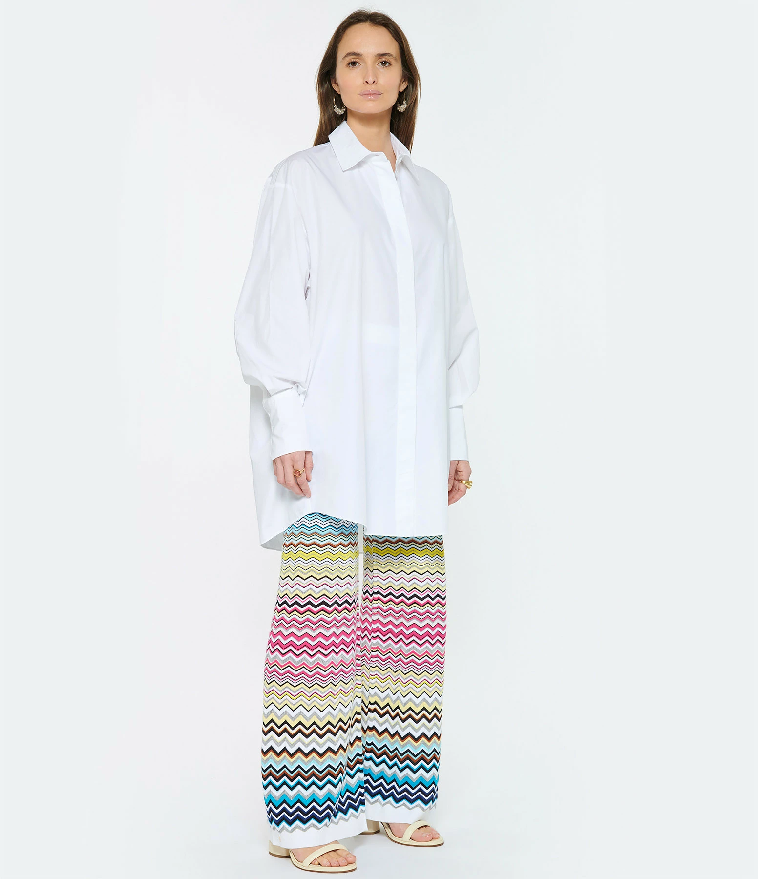 Missoni Pantalon Coton Multicolore – Image 3