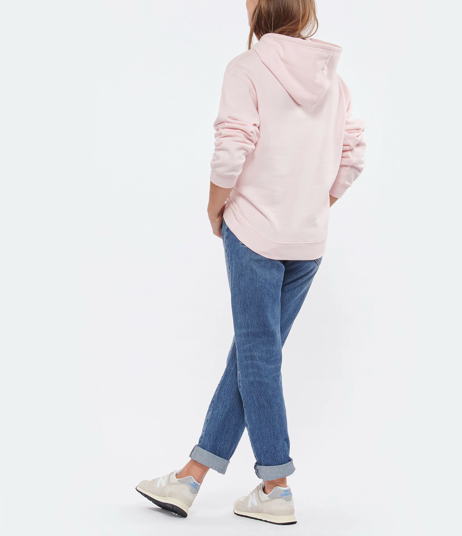 Maison Labiche Sweatshirt Réaumur Good VibesCoton Biologique Rose – Image 5