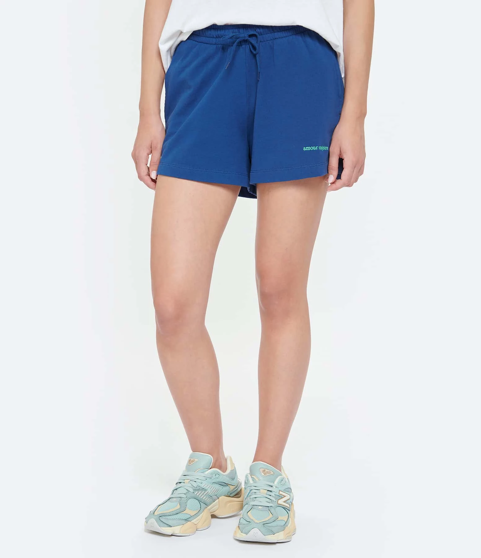 Maison Labiche Short Trousseau Amour Coton Bio Marine – Image 3