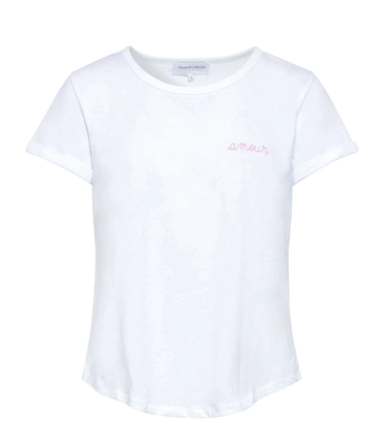 Maison Labiche Tee-shirt Amour Blanc