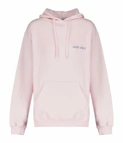 Maison Labiche Sweatshirt Réaumur Good VibesCoton Biologique Rose