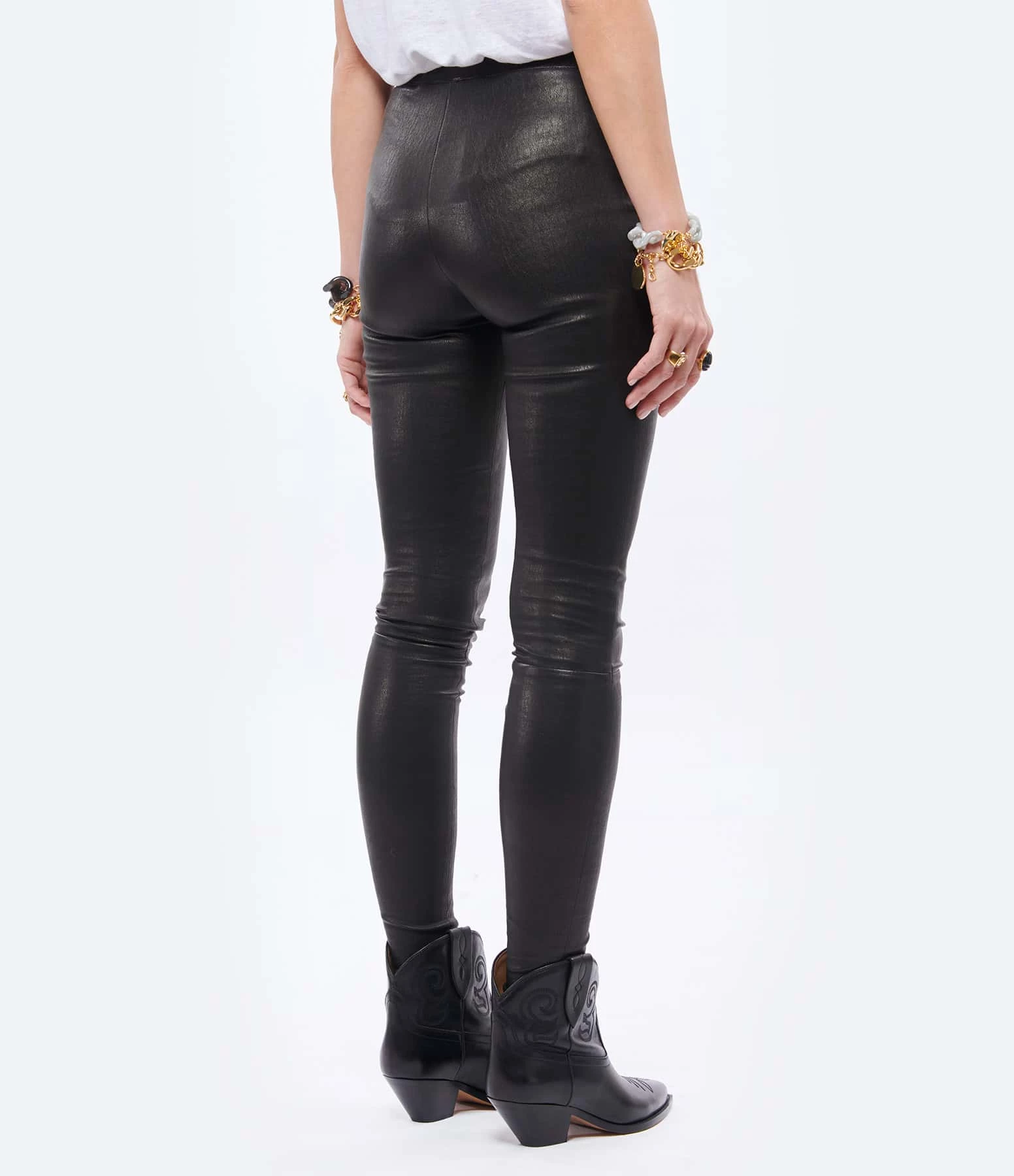 MARGAUX LONNBERG Pantalon Legging Chad Noir – Image 5