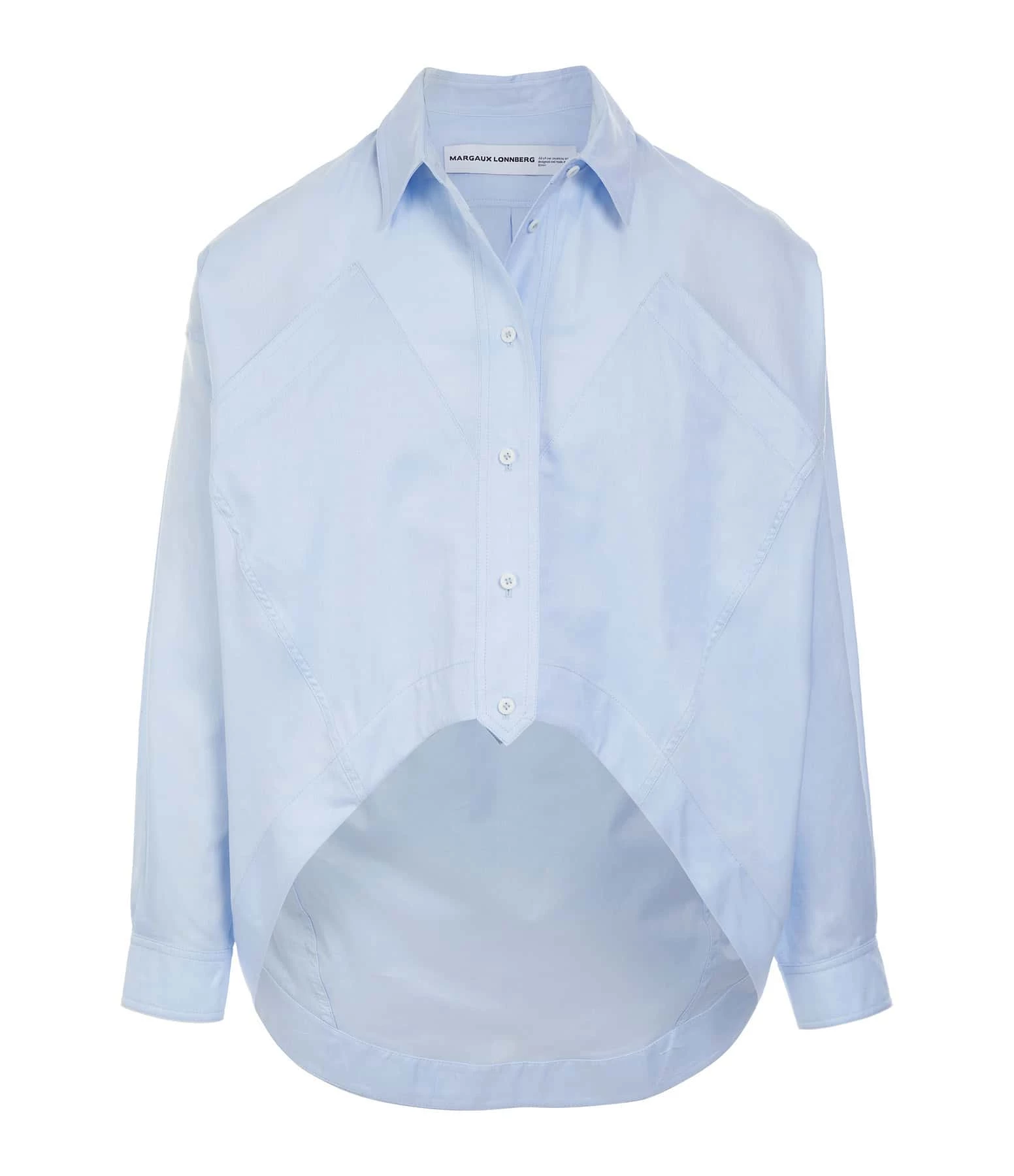 MARGAUX LONNBERG Chemise Astin Coton Bleu 3 MARGAUX LONNBERG Chemise Astin Coton Bleu
