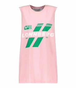 MARGAUX LONNBERG Tee-shirt Edgy Coton Rose