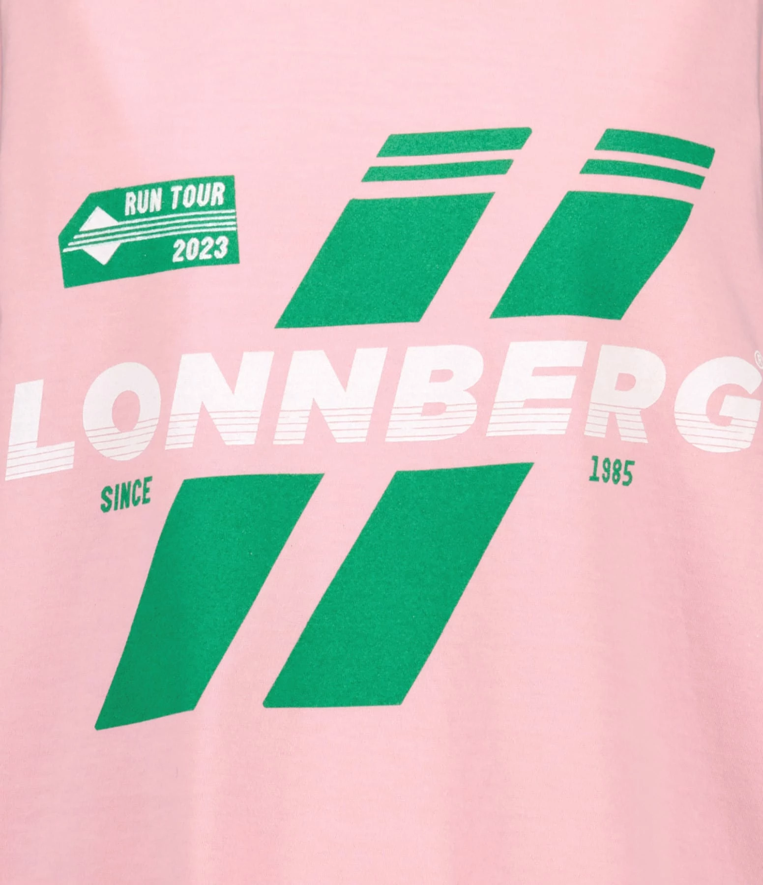 MARGAUX LONNBERG Tee-shirt Edgy Coton Rose – Image 2