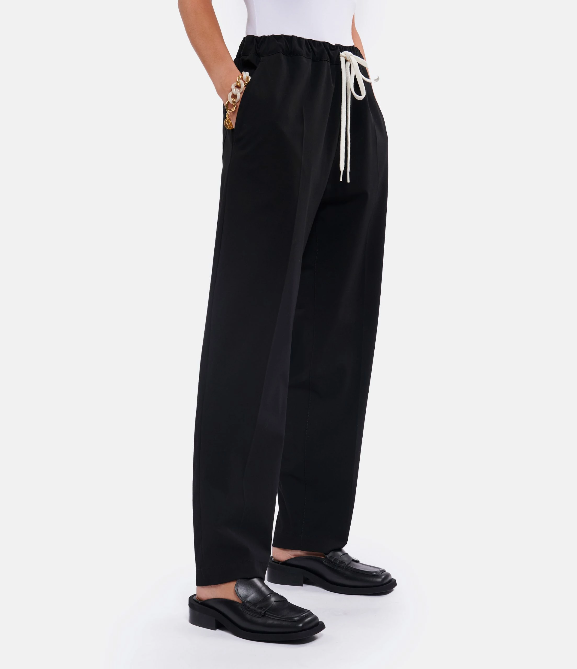 MM6 Maison Margiela Pantalon Noir – Image 4