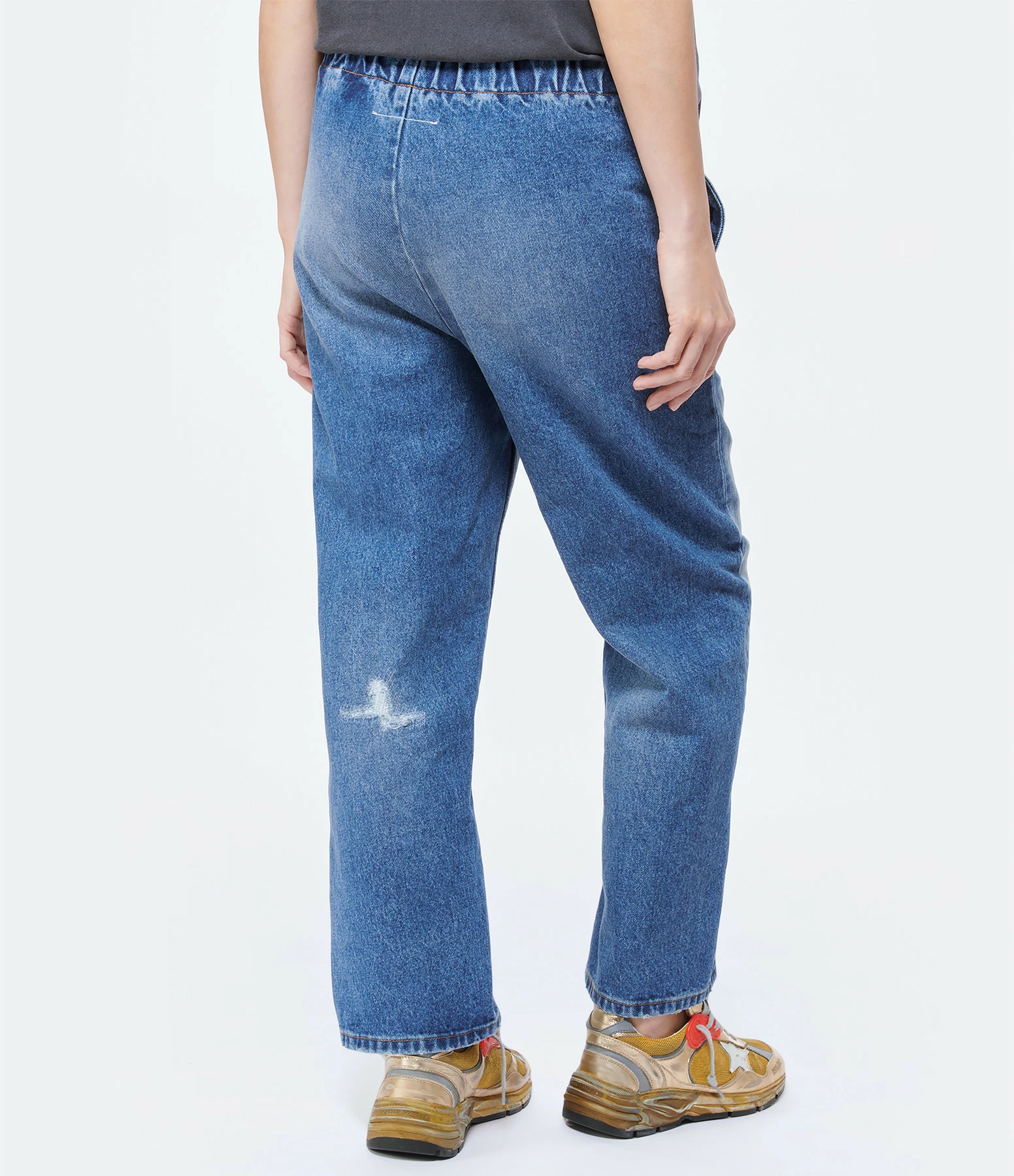 MM6 Maison Margiela Pantalon Denim Coton Bleu – Image 5
