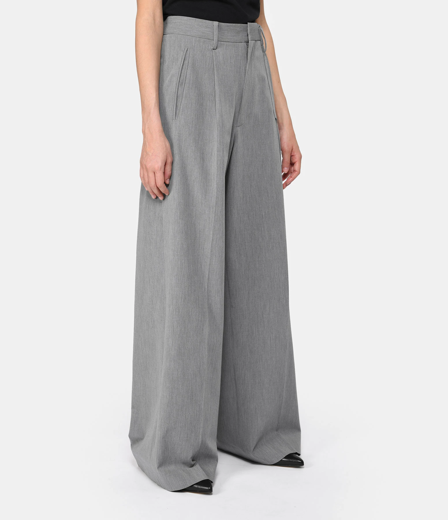 MM6 Maison Margiela Pantalon Gris – Image 4