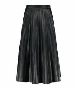 MM6 Maison Margiela Jupe Plissée Noir