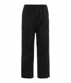MM6 Maison Margiela Pantalon Droit Simili Cuir Noir