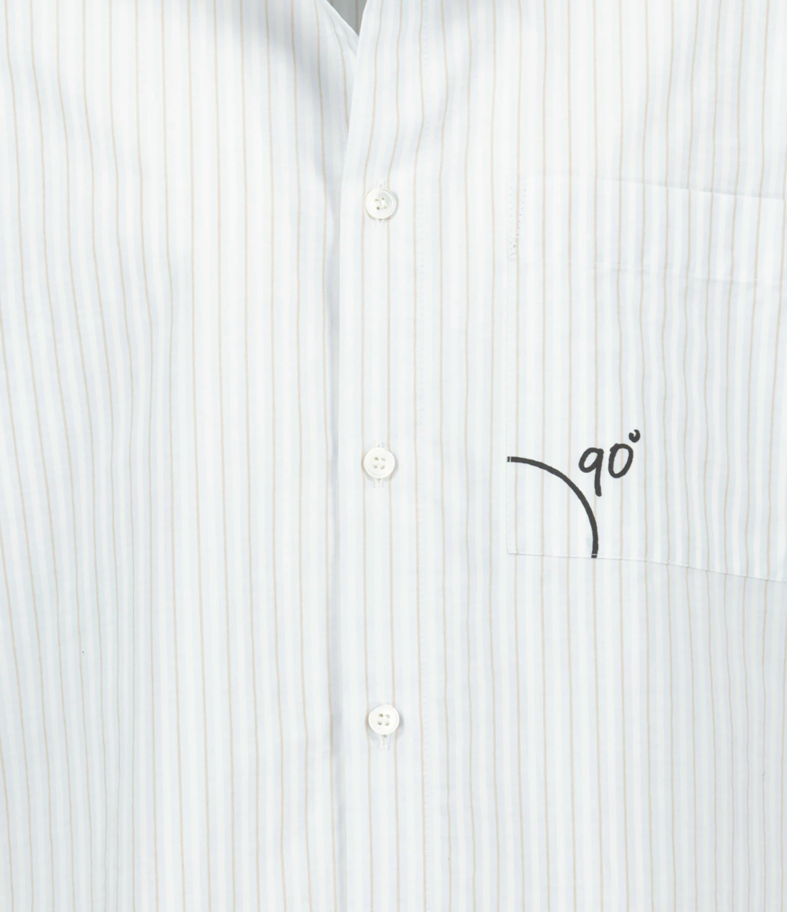 MM6 Maison Margiela Chemise Coton Bleu Ciel – Image 2