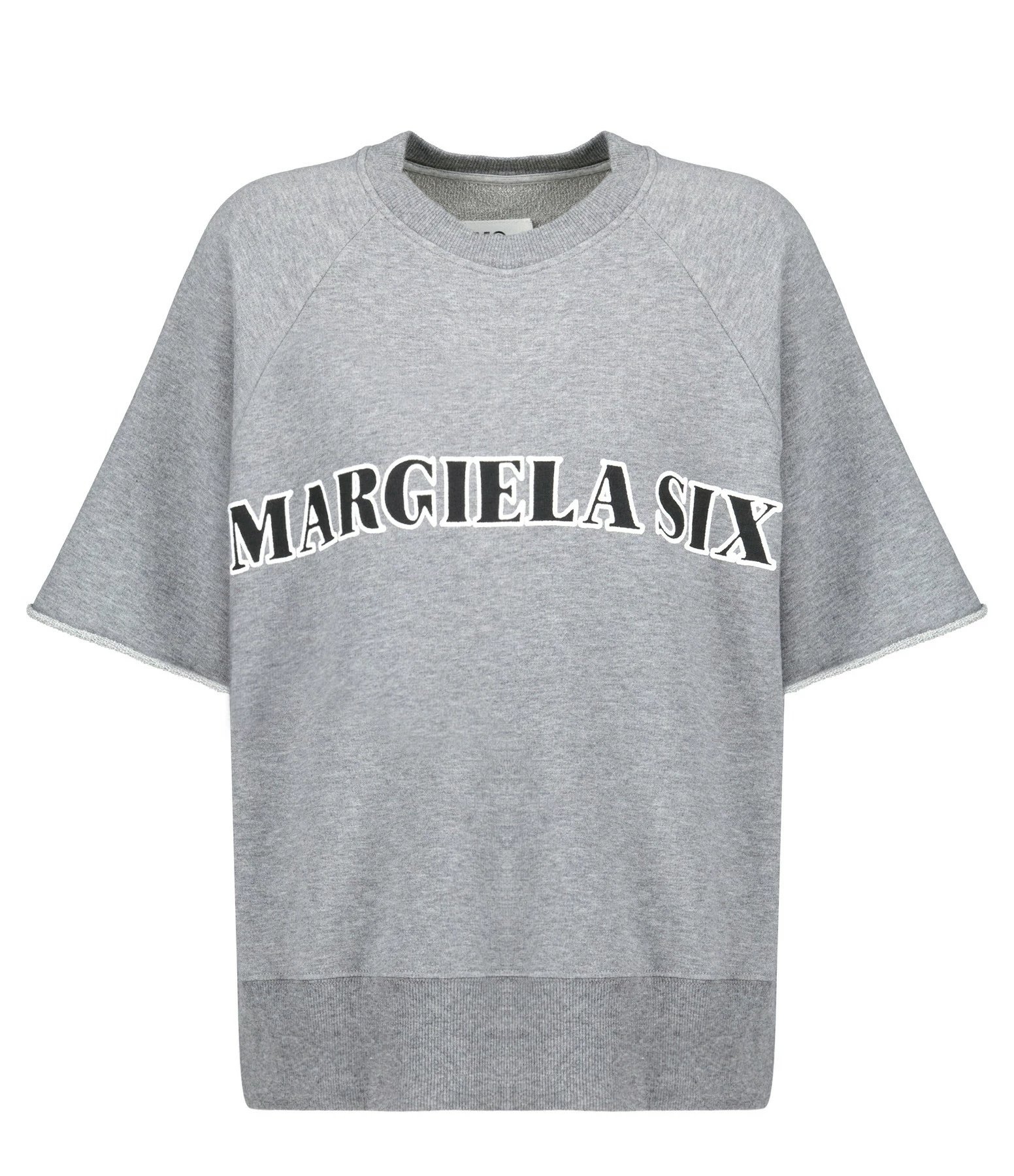 MM6 Maison Margiela Tee-shirt Coton Gris Foncé