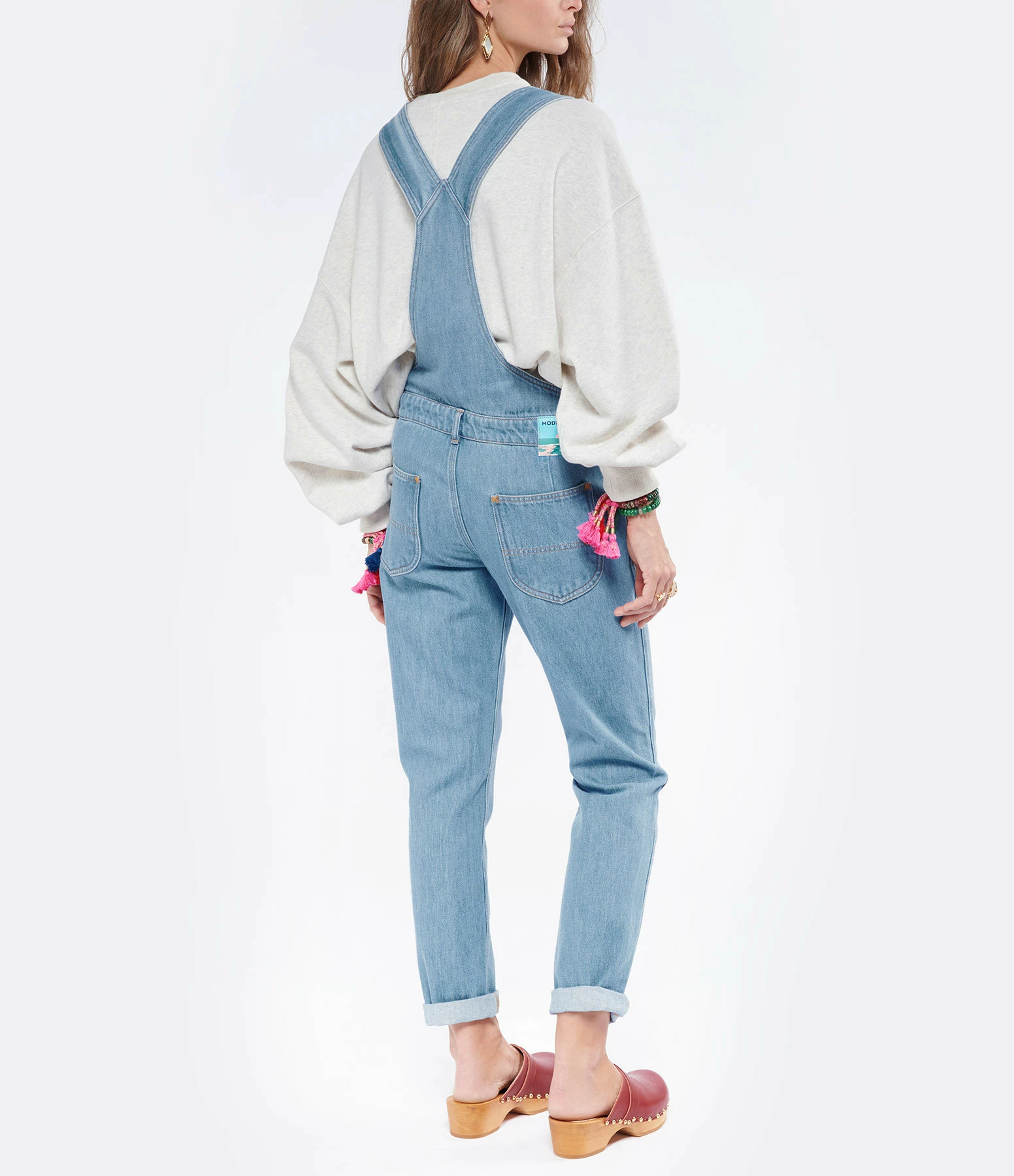 Modetrotter Salopette Romane Coton Bleu Denim – Image 4