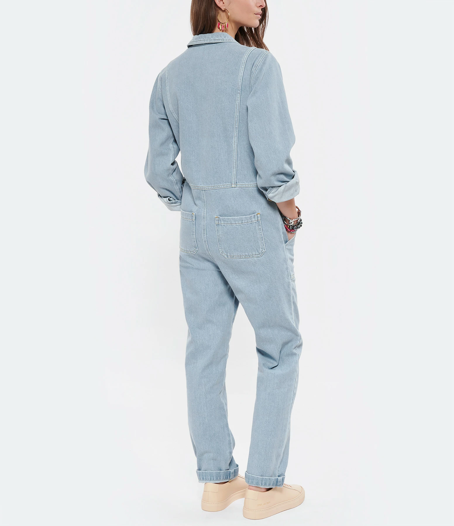 Modetrotter Combinaison Brunet Mansel Denim Épais Bleu Clair – Image 4