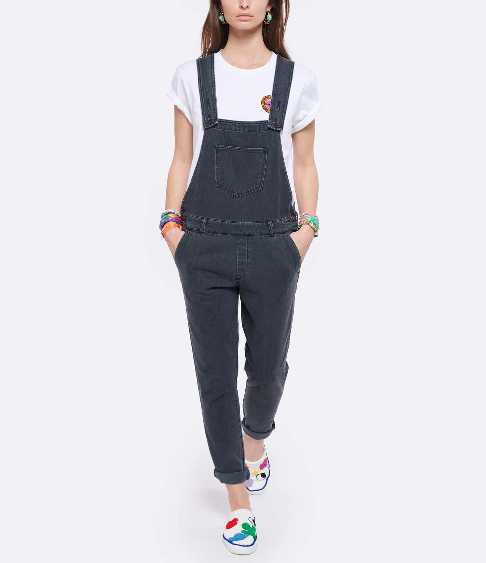 Modetrotter Salopette Romane Cally Gris Foncé – Image 3