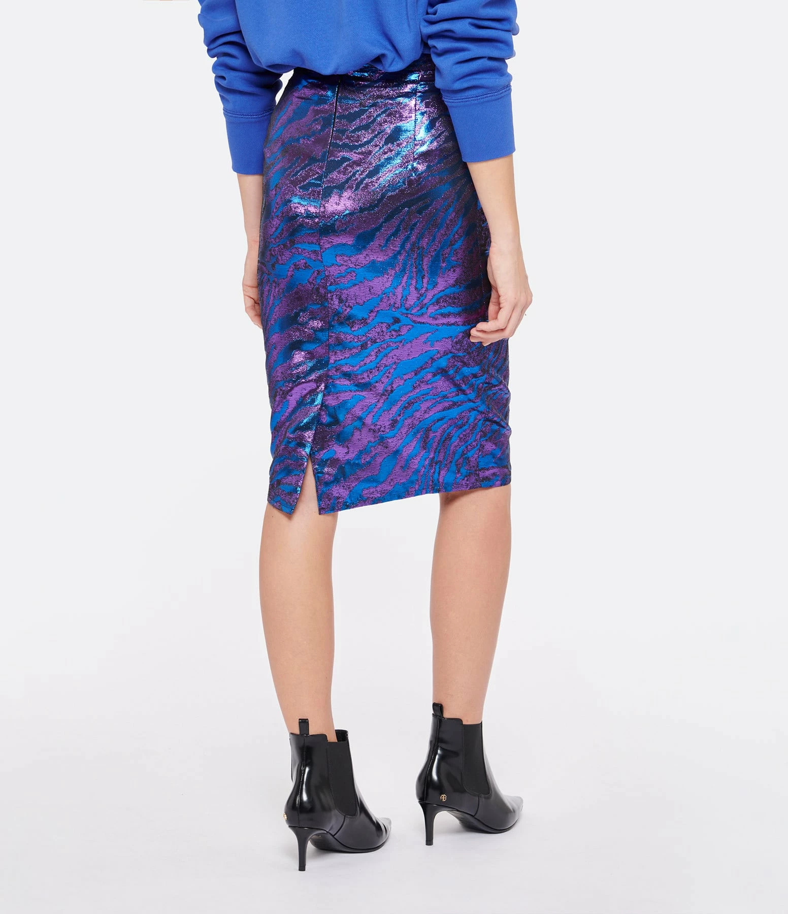 Modetrotter Jupe Dree Seya Zèbre Violet – Image 5