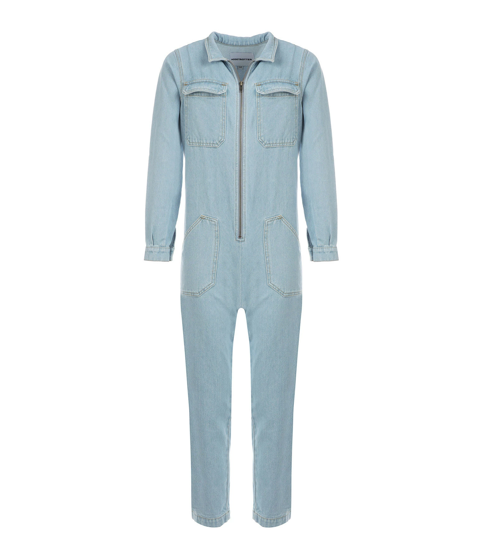 Modetrotter Combinaison Brunet Mansel Denim Épais Bleu Clair