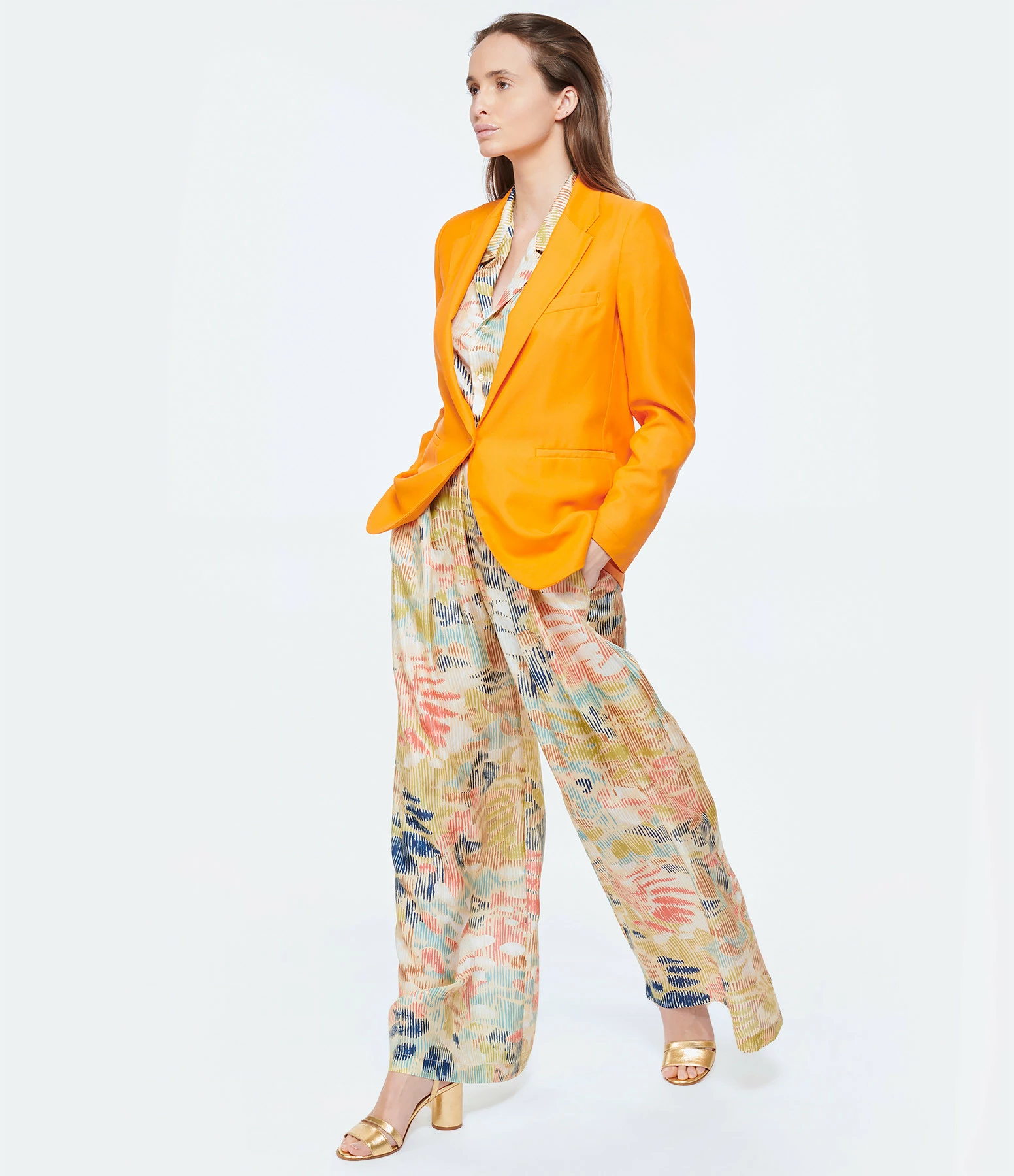 Momoni Pantalon Aspen Soie Multicolore 8 Momoni Pantalon Aspen Soie Multicolore – Image 6
