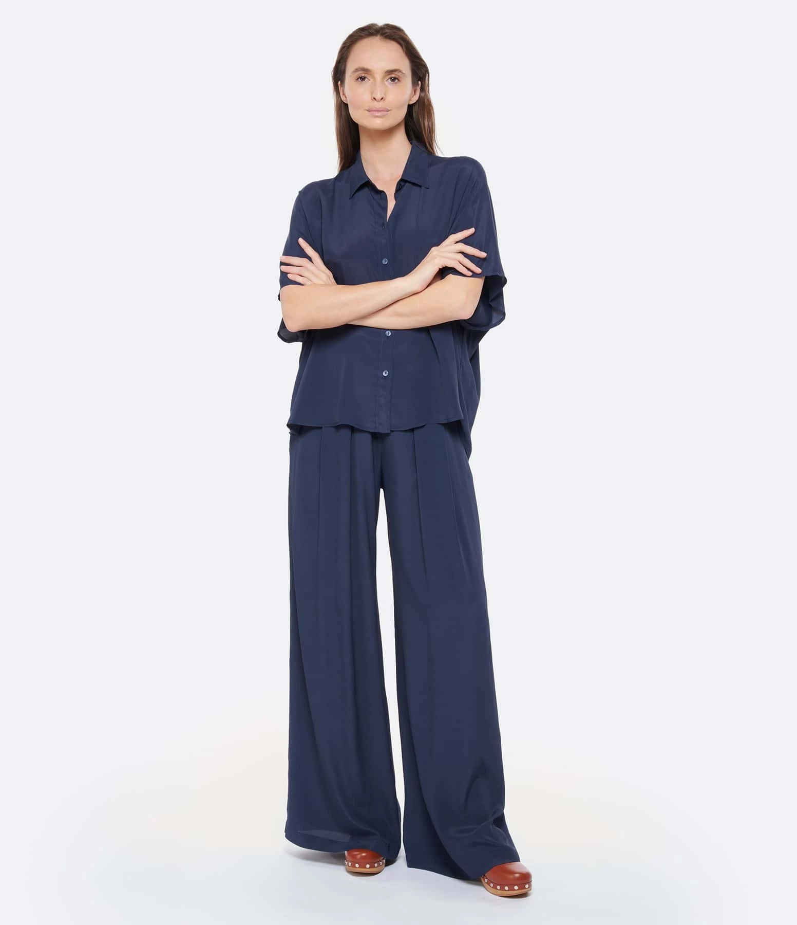 Momoni Pantalon Aspen Bleu Nuit – Image 3