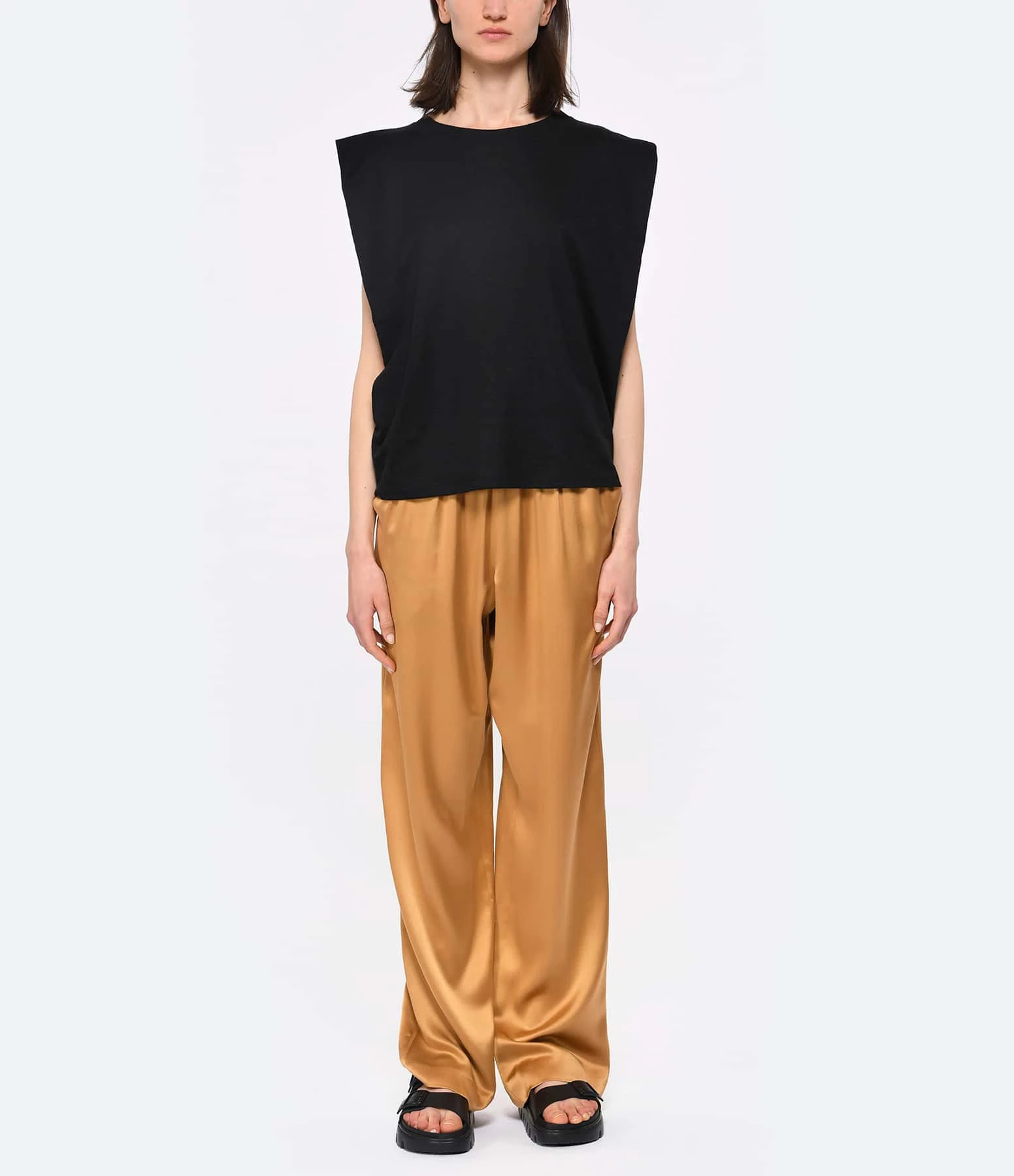 Momoni Tee-shirt Enna Lin Noir – Image 3