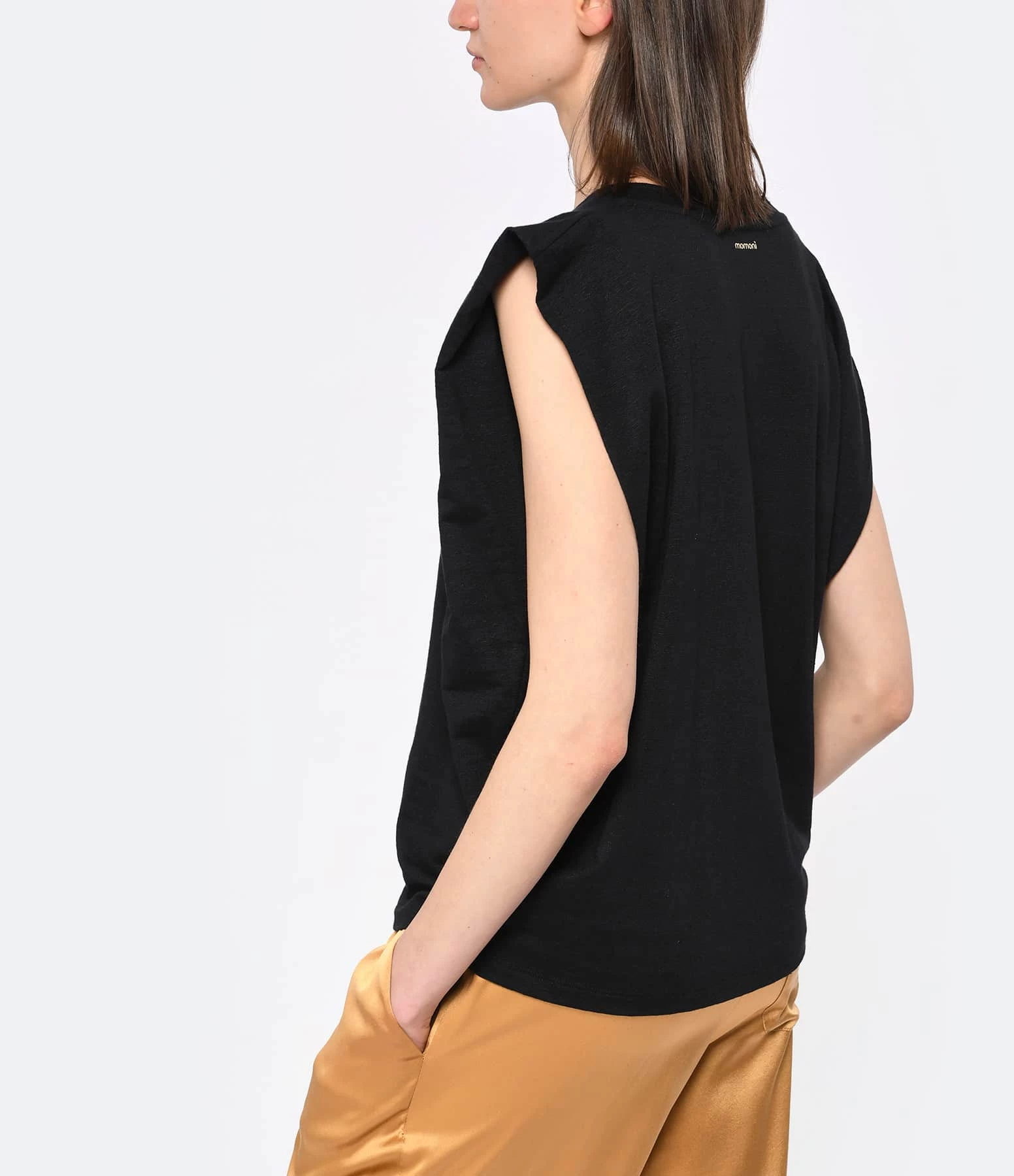 Momoni Tee-shirt Enna Lin Noir – Image 4