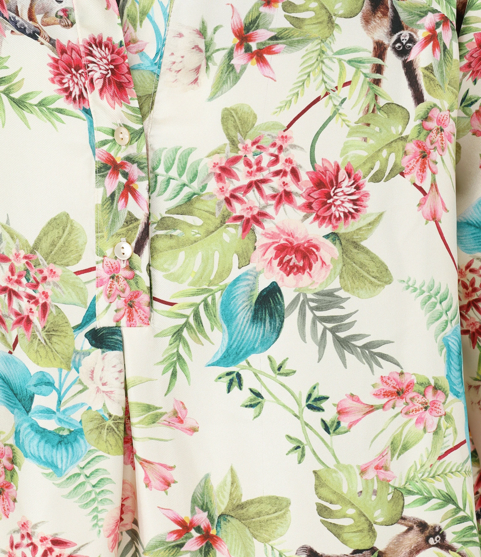 Momoni Robe Janie Soie Fleur – Image 2