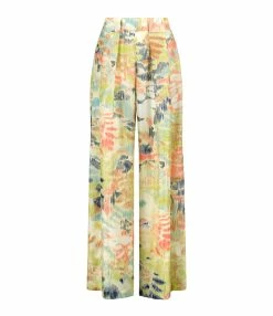 Momoni Pantalon Aspen Soie Multicolore