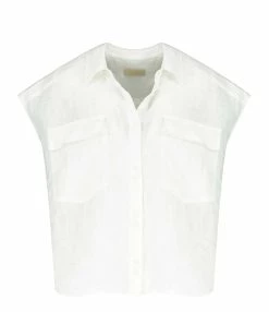 Momoni Chemise Winnie Lin Blanc