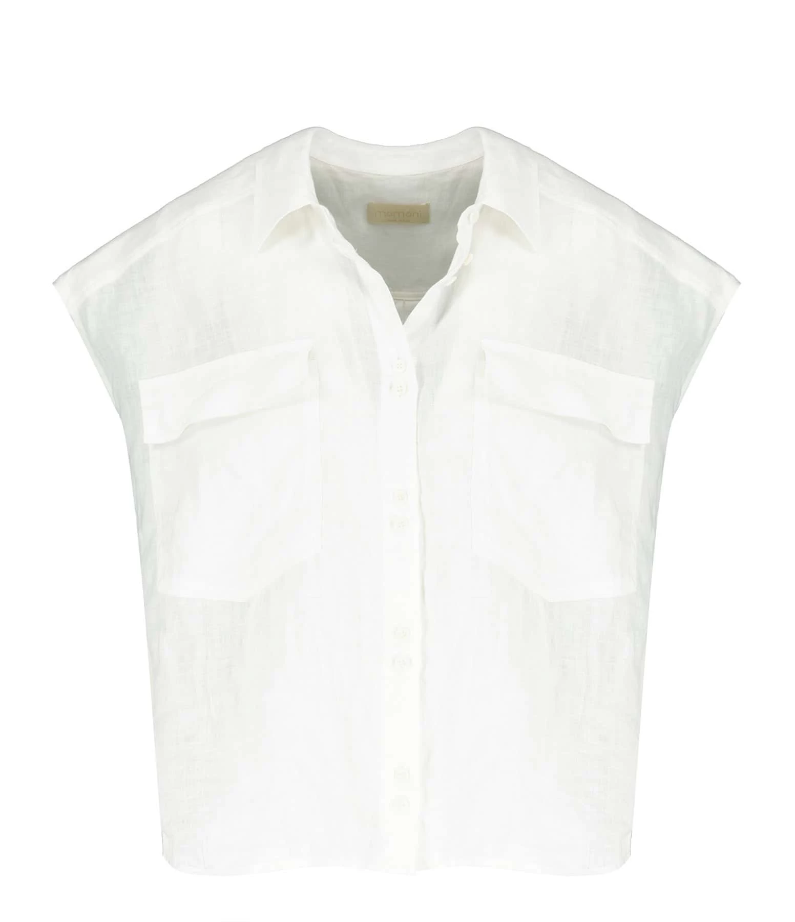 Momoni Chemise Winnie Lin Blanc 3 Momoni Chemise Winnie Lin Blanc