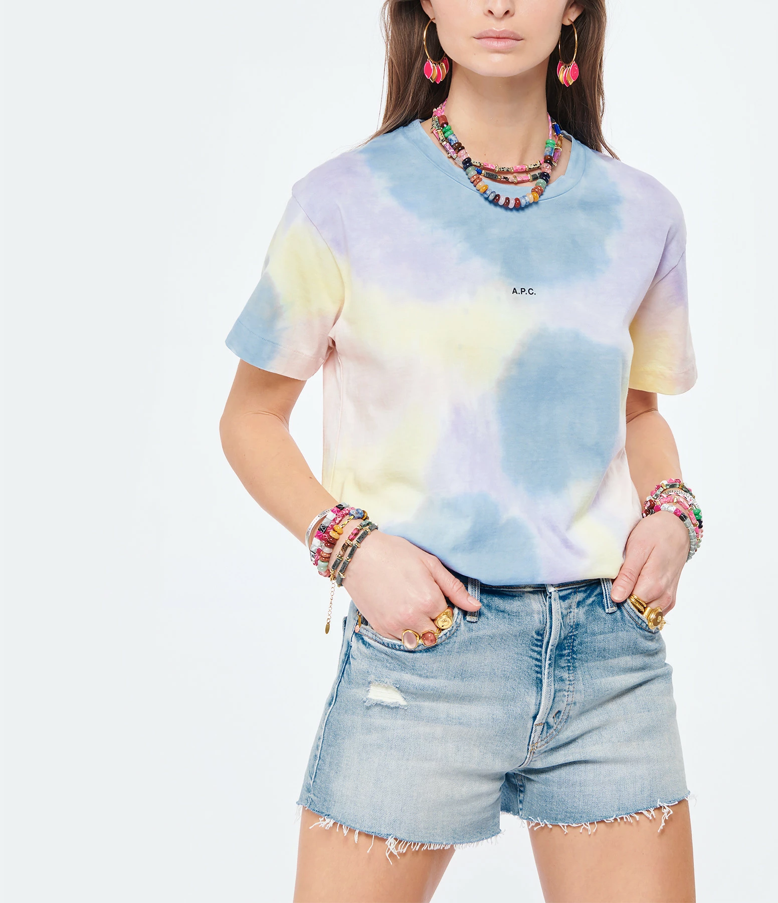 MOTHER Short The Tomcat Kick Fray Denim True Confession 9 MOTHER Short The Tomcat Kick Fray Denim True Confession – Image 7