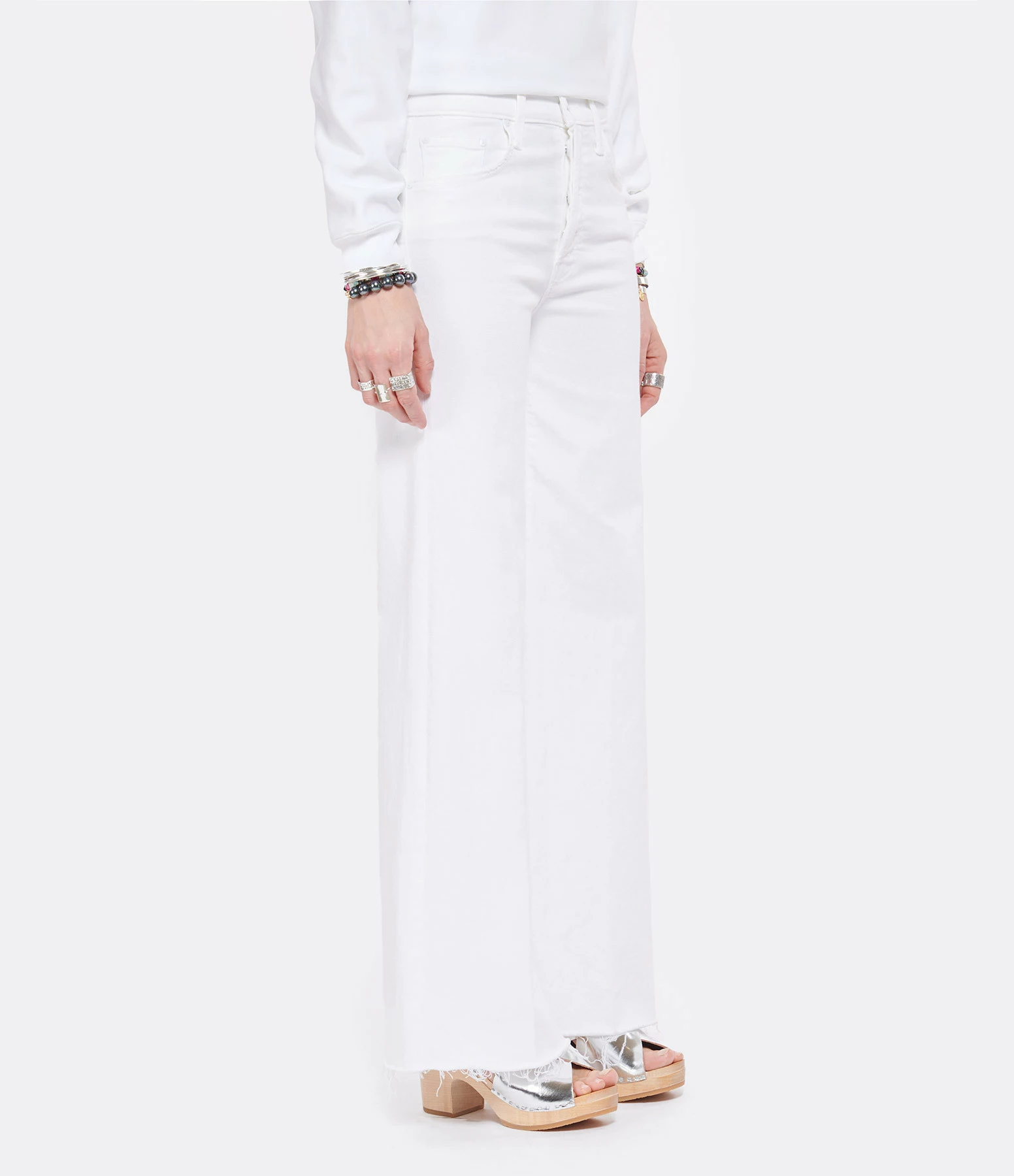 MOTHER Jean The Tomcat Roller Fray Denim Fairest Of Them All – Image 4