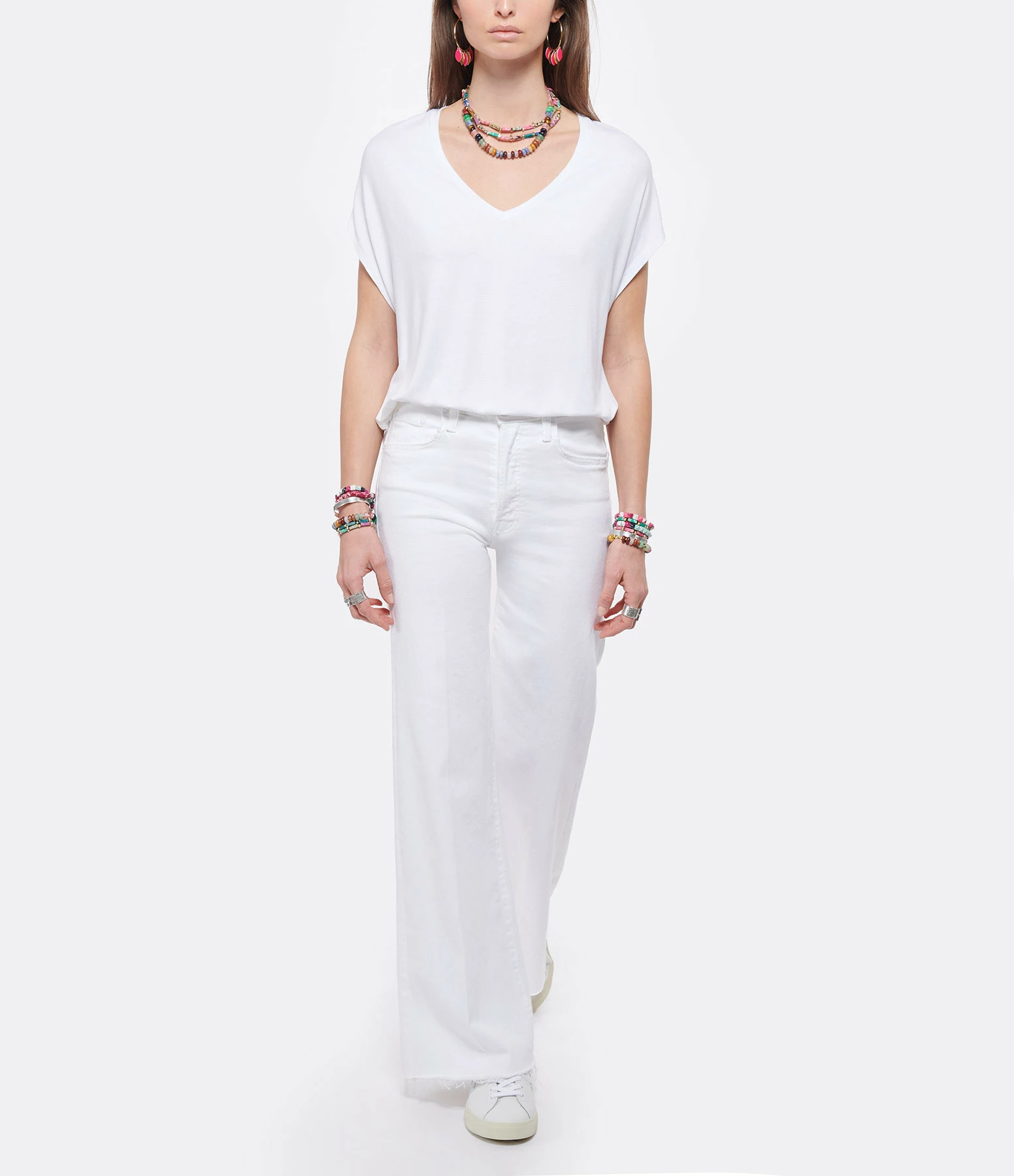 MOTHER Jean The Tomcat Roller Fray Denim Fairest Of Them All – Image 6