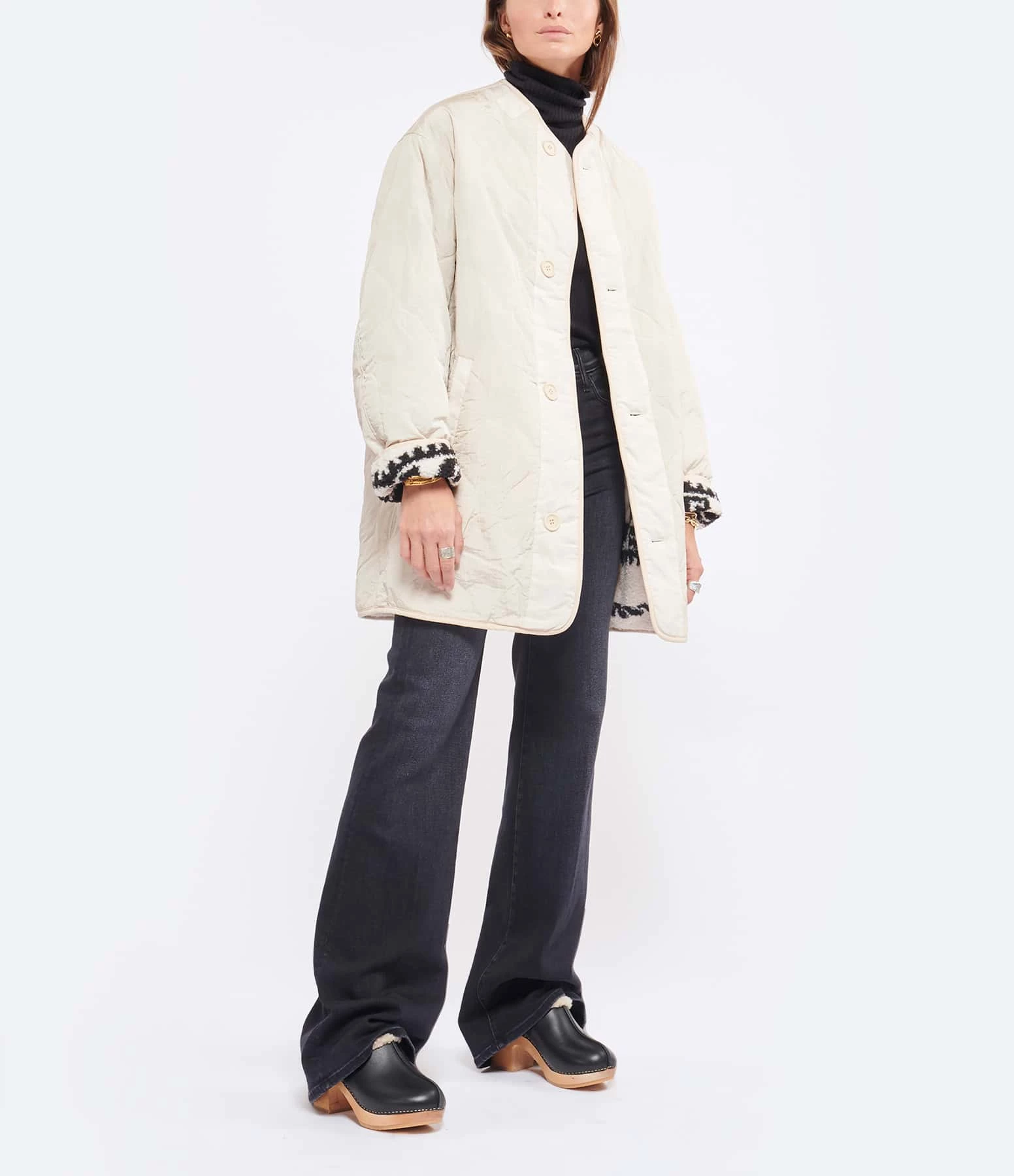 MOTHER Jean The Hustler Roller Heel Denim Deep End – Image 8