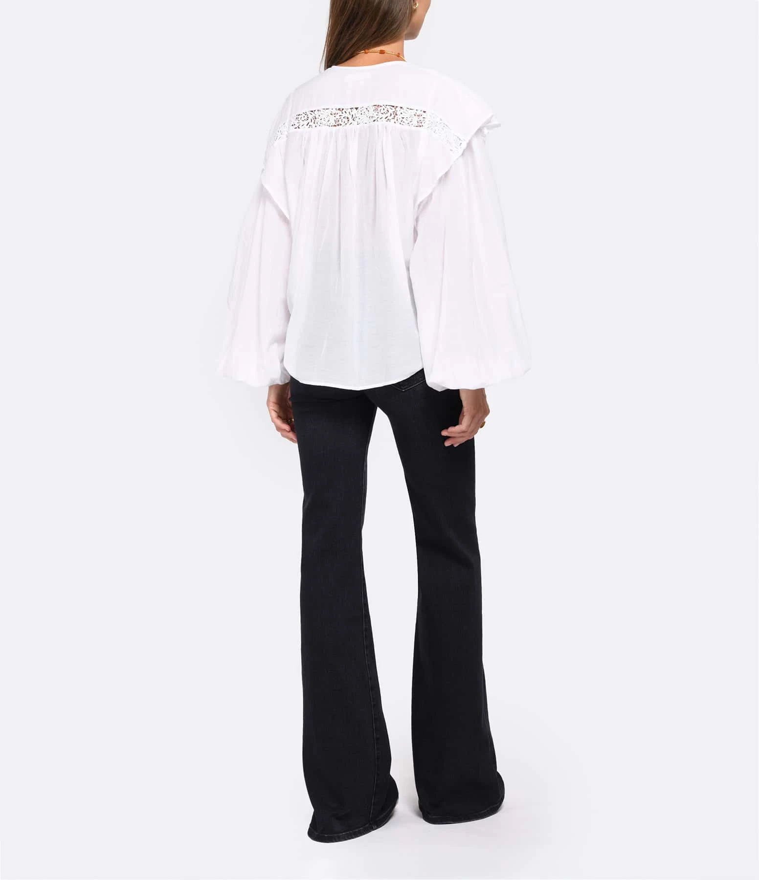 MOTHER Jean The Hustler Roller Heel Denim Deep End – Image 6