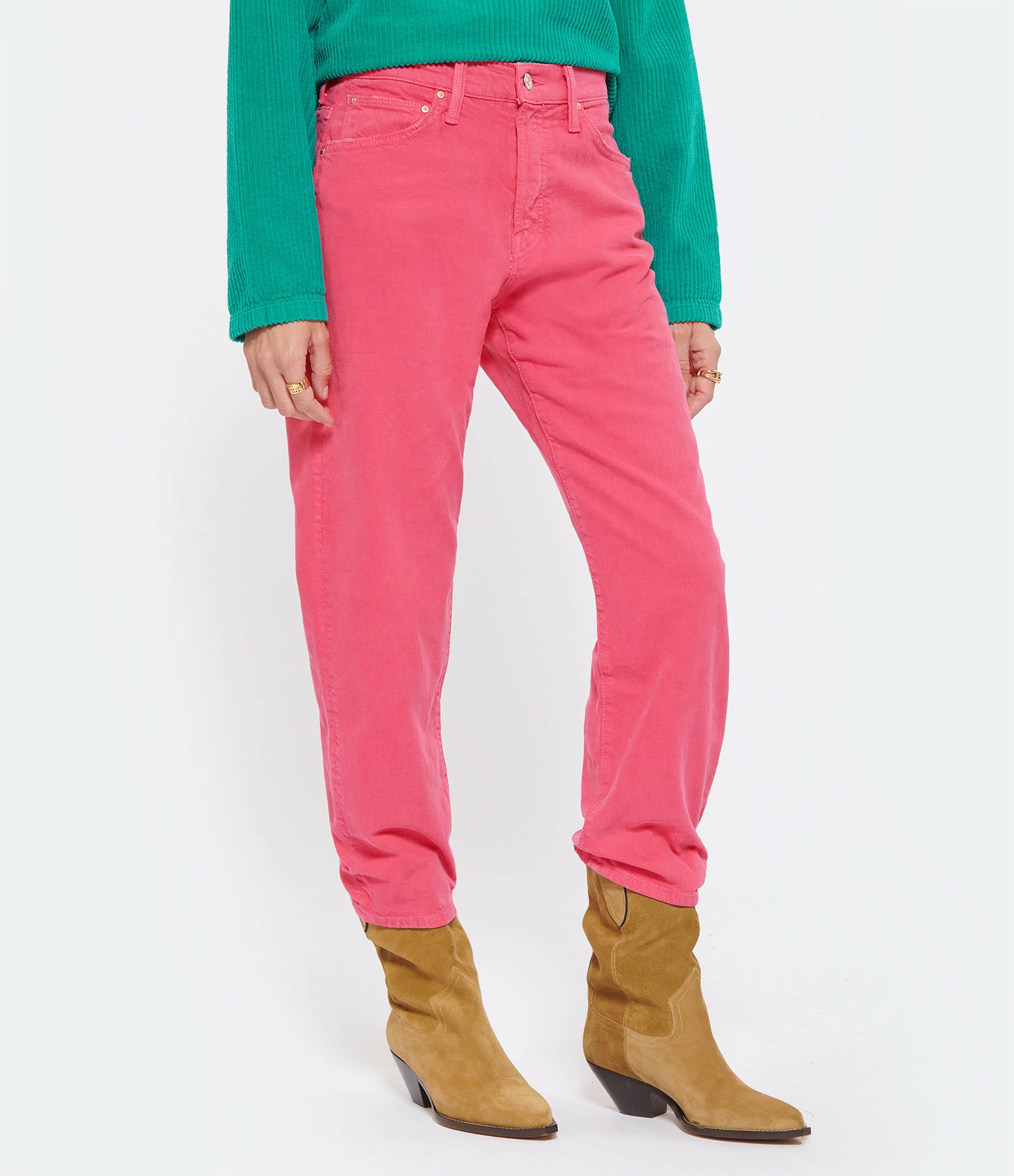 MOTHER Jean The Ditcher Crop Superior Azalea – Image 4