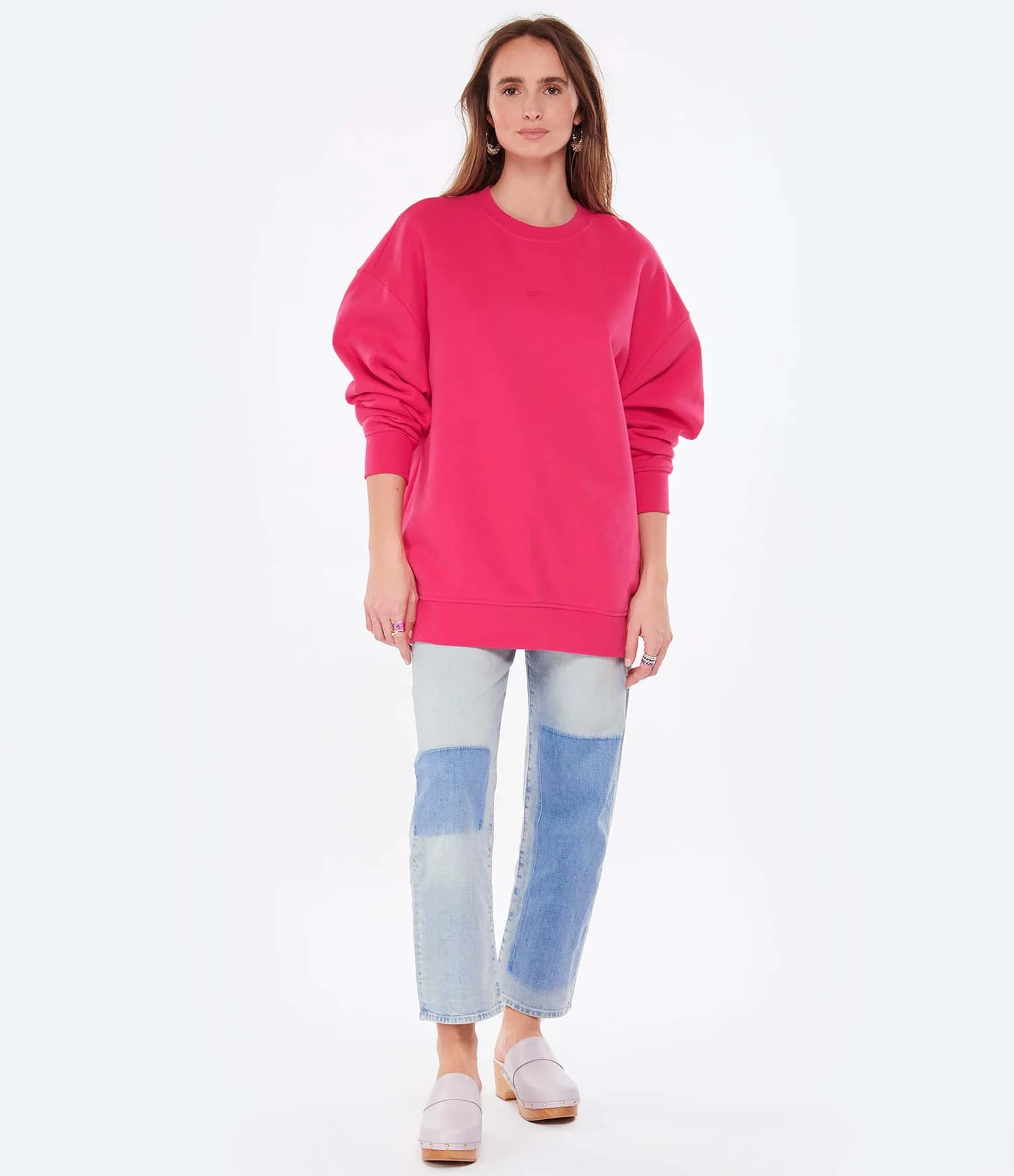 MOTHER Jean The Ditcher Crop Superior Denim Bleu Pre-Party – Image 6