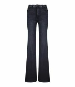 MOTHER Jean The Hustler Roller Heel Denim Deep End