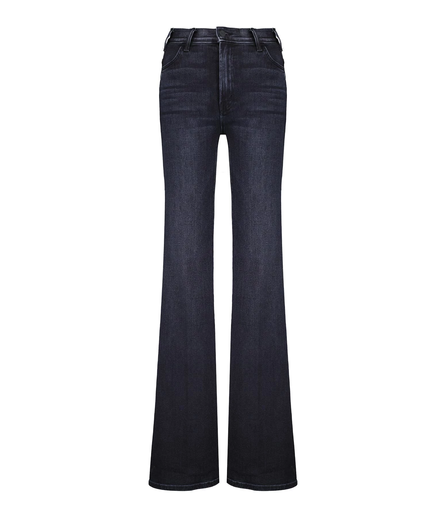 MOTHER Jean The Hustler Roller Heel Denim Deep End