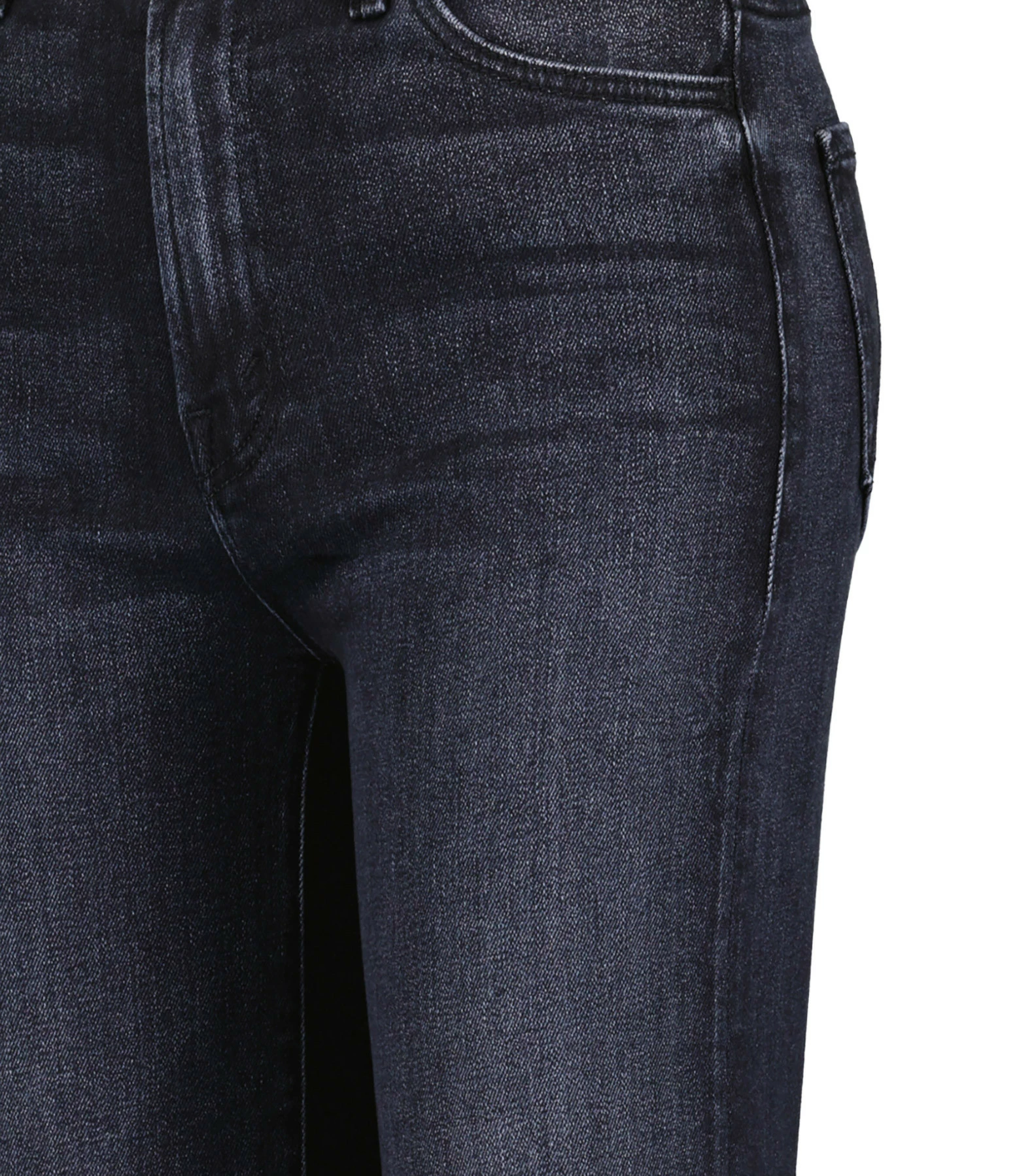 MOTHER Jean The Hustler Roller Heel Denim Deep End – Image 2