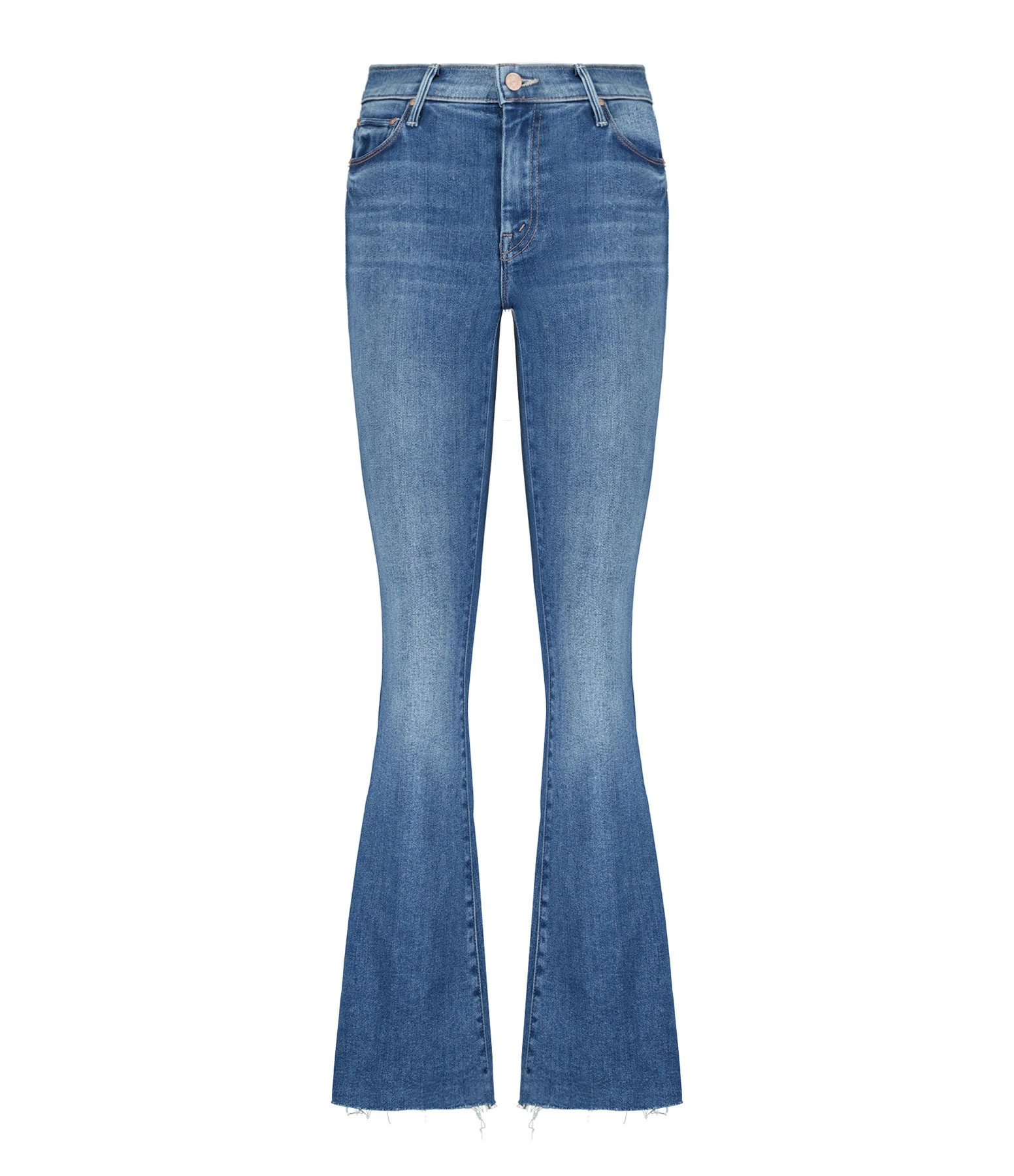 MOTHER Jean The Weekender Fray Denim A Groovy Kind Of Love