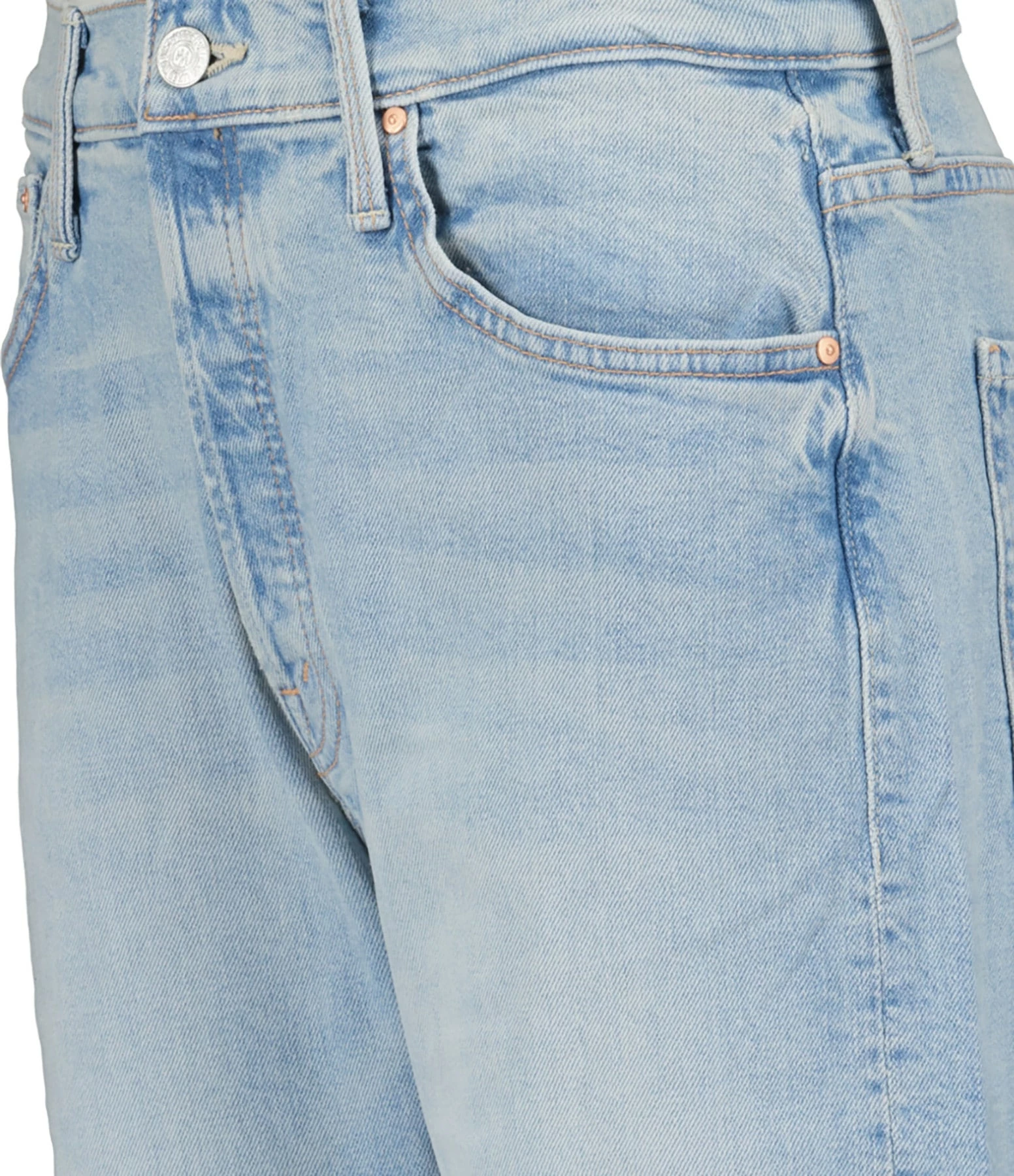 MOTHER Jean The Ditcher Crop Superior Denim Bleu Pre-Party – Image 2