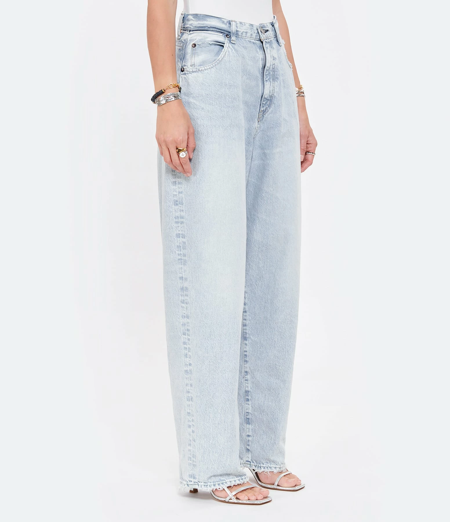 MOUSSY VINTAGE Jean Blue Villas Wide Denim Bleu Clair 8 MOUSSY VINTAGE Jean Blue Villas Wide Denim Bleu Clair – Image 6