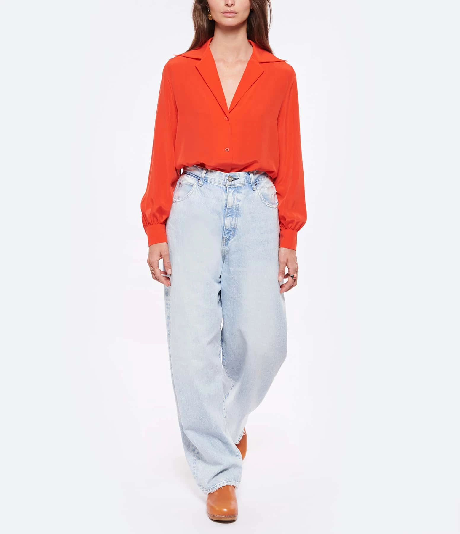MOUSSY VINTAGE Jean Blue Villas Wide Denim Bleu Clair 10 MOUSSY VINTAGE Jean Blue Villas Wide Denim Bleu Clair – Image 8