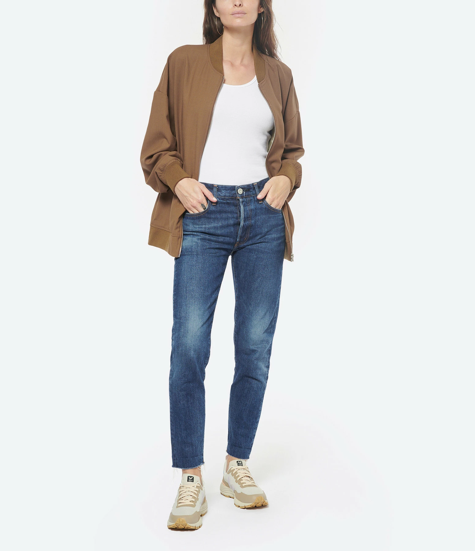 MOUSSY VINTAGE Jean Wilbur Tapered Denim Bleu – Image 6