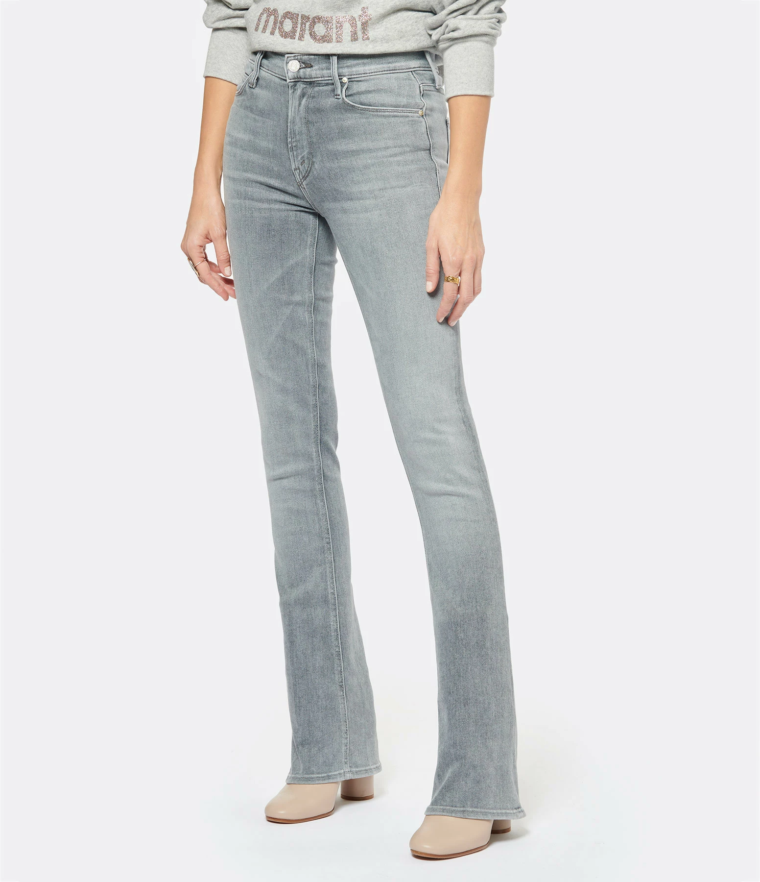 MOUSSY VINTAGE Jean Bradshaw Skinny Denim Noir Délavé – Image 4