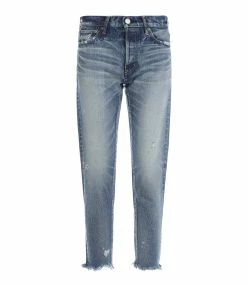 MOUSSY VINTAGE Jean Merry Tapered Denim Bleu