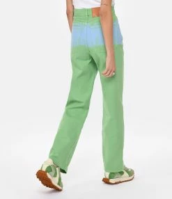 MSGM Pantalon Coton Vert 11 MSGM Pantalon Coton Vert -Boutique de vente ZIMMERMANN msgm3 look20230111 126